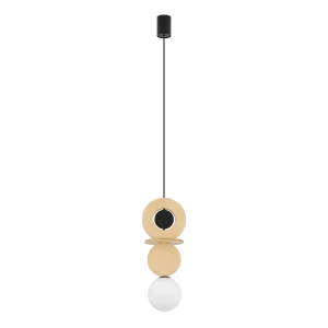 Lampa wisząca Nowodvorski DROPS 11173 naturalne drewno