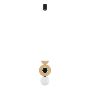 Lampa wisząca Nowodvorski DROPS 11174 naturalne drewno
