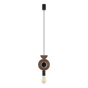Lampa wisząca Nowodvorski DROPS 11176 ciemne drewno