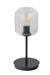 Lampa podłogowa Sigma 50258 SHINE czarny/transparenty