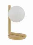 Lampa biurkowa Sigma ANDY złoty beż