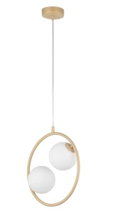 Lampa wisząca Sigma AQUA 2 złoty beż