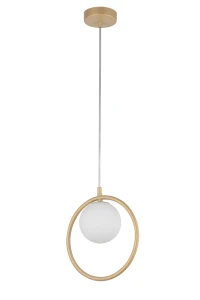 Lampa wisząca Sigma AQUA 1 złoty beż