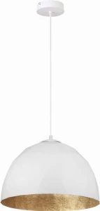 Lampa wisząca Sigma DIAMENT M biały/złoty