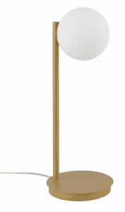 Lampa biurkowa Sigma GAMA złoty beż