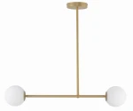 Lampa wisząca Sigma GAMA 2 złoty beż