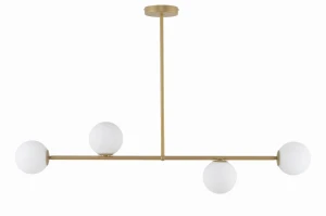 Lampa wisząca Sigma GAMA 4 złoty beż