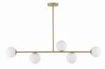 Lampa wisząca Sigma GAMA 5 złoty beż