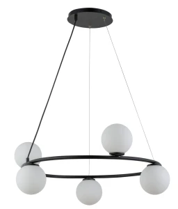 Lampa wisząca Sigma GAMA 5 czarny