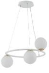 Lampa wisząca Sigma GAMA 3 biały złoty