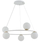 Lampa wisząca Sigma GAMA 5 biały złoty