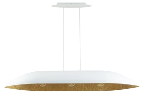 Lampa wisząca Sigma Gondola L biały/złoty