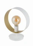 Lampa biurkowa Sigma HAPPY biały/złoty