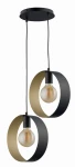 Lampa wisząca Sigma HAPPY 2 czarny/złoty