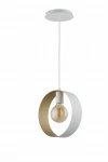 Lampa wisząca Sigma HAPPY 1 biały/złoty
