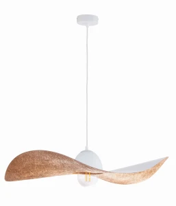 Lampa wisząca Sigma Kapello L biały/miedź ø 76cm