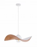 Lampa wisząca Sigma Kapello M biały/miedź ø 55cm