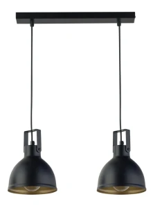 Lampa wisząca Sigma MARS 2 czarny/złoty