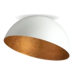 Plafon Sigma Sfera 70 biały/miedziany