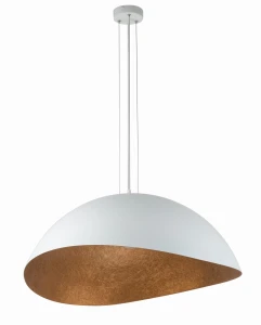 Lampa wisząca Sigma Solaris L biały/miedziany