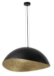 Lampa wisząca Sigma Solaris XL czarny/złoty