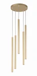Lampa wisząca Sigma Sopel 5 złoty