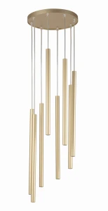 Lampa wisząca Sigma Sopel 8 złoty