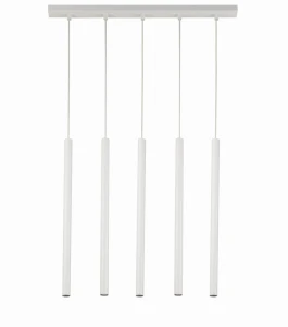 Lampa wisząca Sigma Sopel 5 prosty biały