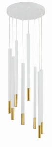 Lampa wisząca Sigma SOPEL DUE 8 biały/złoty