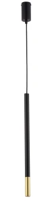 Lampa wisząca Sigma SOPEL DUE 1 czarny/złoty