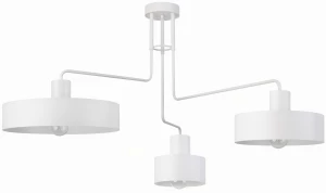 Plafon Sigma 31554 VASCO 3 biały