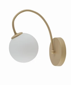 Kinkiet Sigma 33358 VELVET złoty beż