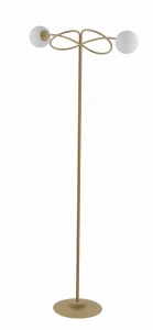 Lampa podłogowa Sigma 50304 VELVET złoty beż