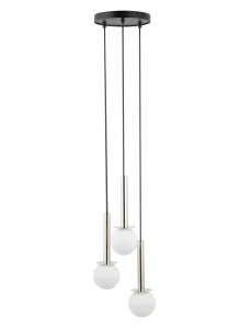 Lampa wisząca Sigma DAISY 40764 czarny,srebrny