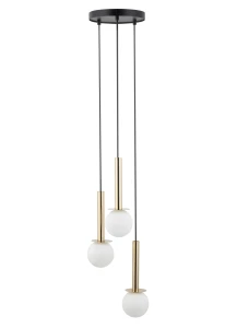 Lampa wisząca Sigma DAISY 40770 czarny,złoty