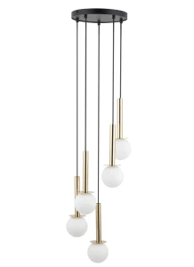 Lampa wisząca Sigma DAISY 40771 czarny,złoty