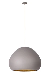 Lampa wisząca  Sigma LAVA 41080 taupe,złoty