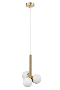 Lampa wisząca Sigma PERLA LUX 40779 złoty satynowy