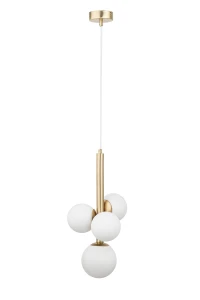 Lampa wisząca Sigma PERLA LUX 40780 złoty satynowy