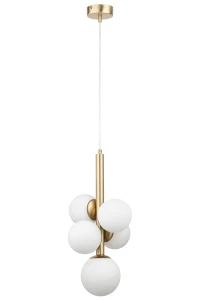 Lampa wisząca Sigma PERLA LUX 40786 złoty satynowy