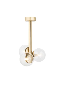Plafon Sigma PERLA LUX 40852 złoty satynowy