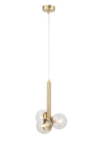 Lampa wisząca Sigma PERLA LUX 40855 złoty satynowy
