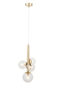 Lampa wisząca Sigma PERLA LUX 40856 złoty satynowy