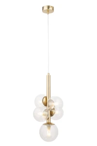Lampa wisząca Sigma PERLA LUX 40857 złoty satynowy