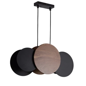Lampa wisząca Sigma TOLA 40893 czarny,brąz