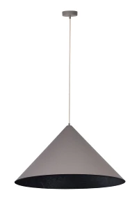 Lampa wisząca Sigma VESUVIO 41063 taupe,czarny