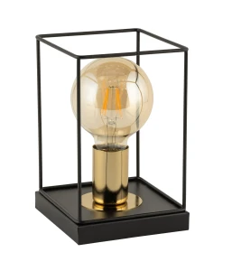 Lampka biurkowa Sigma Vox 50372 czarny,złoty