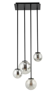 Plafon Sigma Tulia 33502 czarny