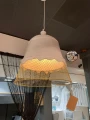 Lampa wisząca Domenica biało złota 50cm Karman
