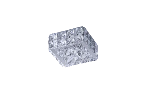 Oprawa podtynkowa ESTER S 2 srebrna GU10